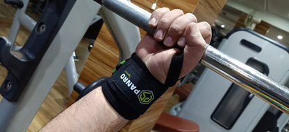 WRIST WRAPS BLACK-GREEN