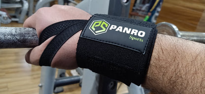 WRIST WRAPS BLACK-GREEN