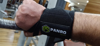 WRIST WRAPS BLACK-GREEN