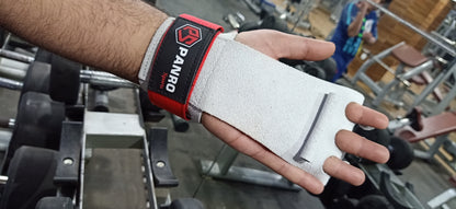 PALM PROTECTORS LEATHER WHITE