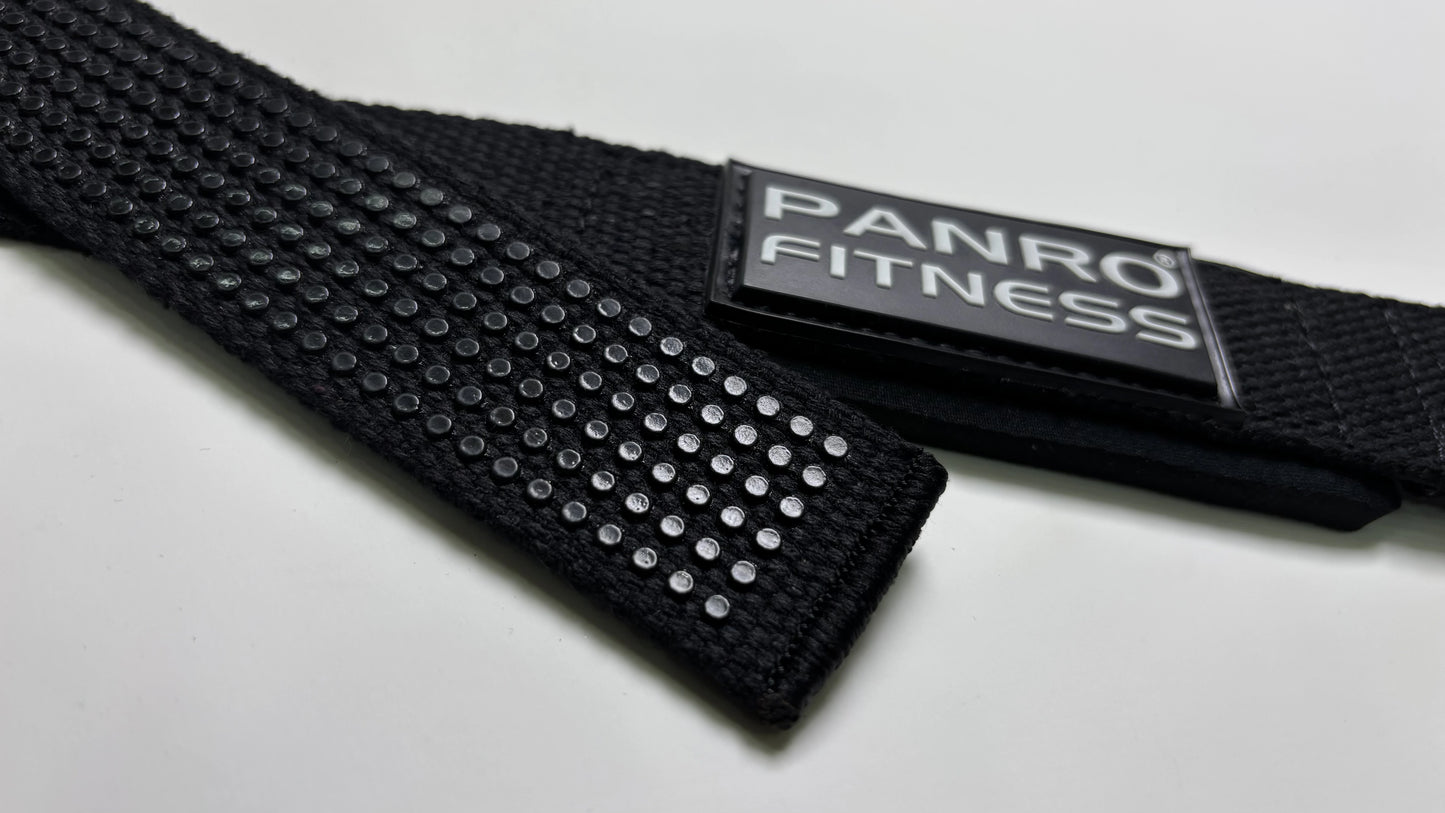 Lifting Straps Black Dotted