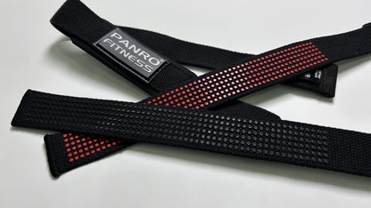 Lifting Straps Black Dotted